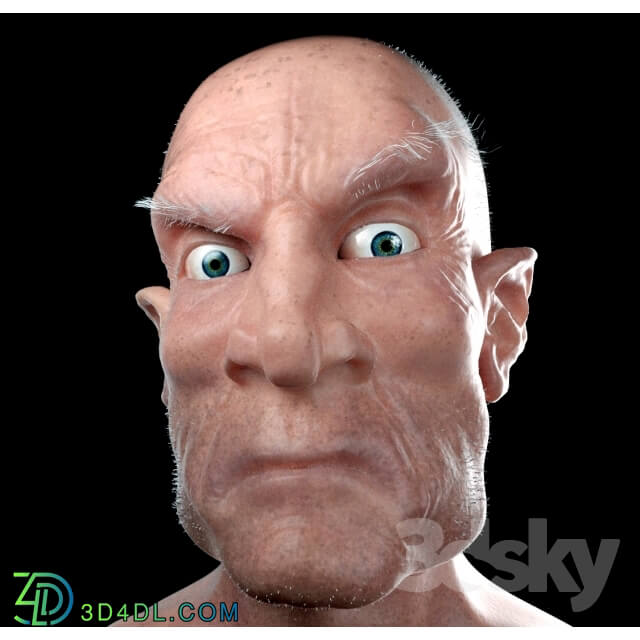 Miscellaneous - Statue Stylized Head