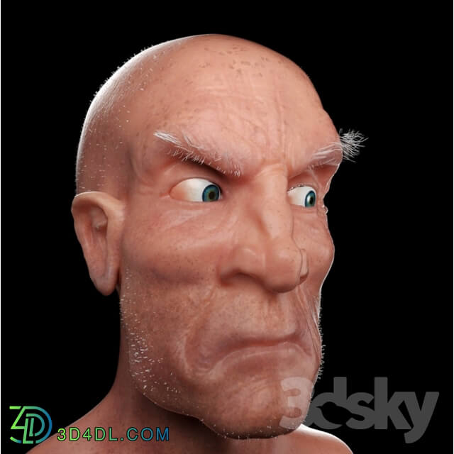 Miscellaneous - Statue Stylized Head