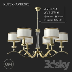 Ceiling light - KUTEK _AVERNO_ AVE-ZW-6 