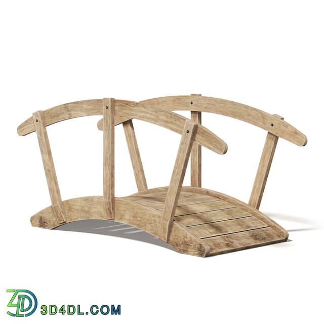 CGaxis Vol108 (13) small wooden bridge