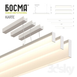 Technical lighting - KARTE _ BOSMA 