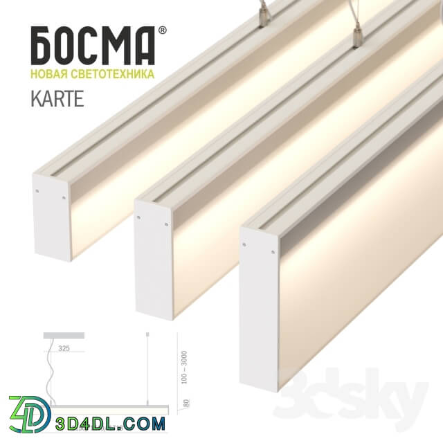 Technical lighting - KARTE _ BOSMA