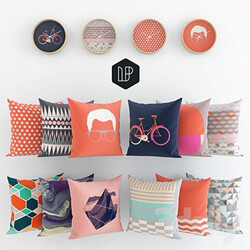 Pillows - Fun pillows and clock by Leandro Pita 