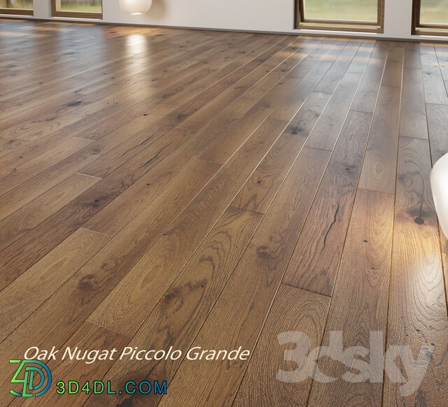 Wood - Parquet board Barlinek Floorboard - Oak Nugat Piccolo Grande
