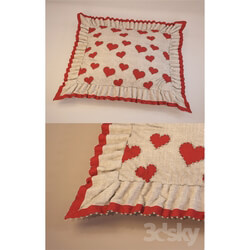 Pillows - Pillow with hearts 