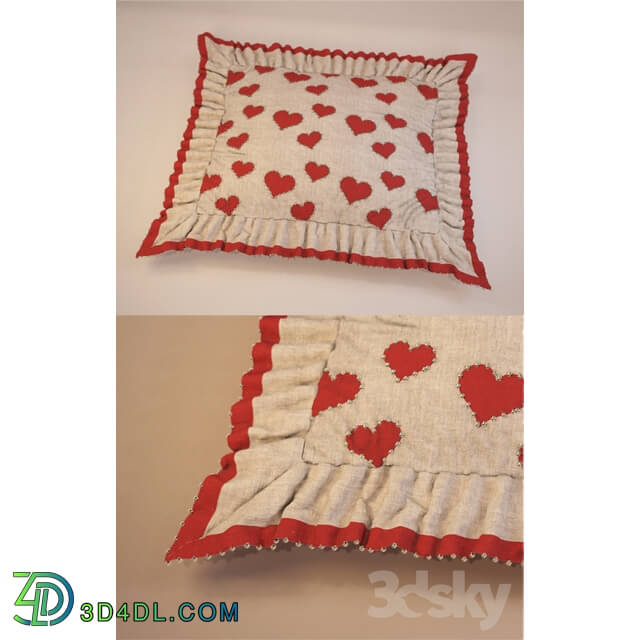 Pillows - Pillow with hearts