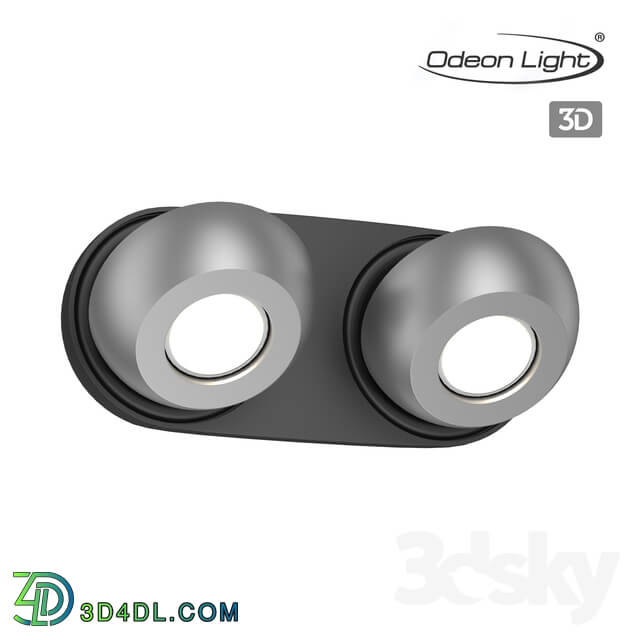 Wall light - Wall lamp ODEON LIGHT 3492 _ 2W NERARGO