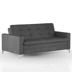 Sofa - Gray sofa bed 