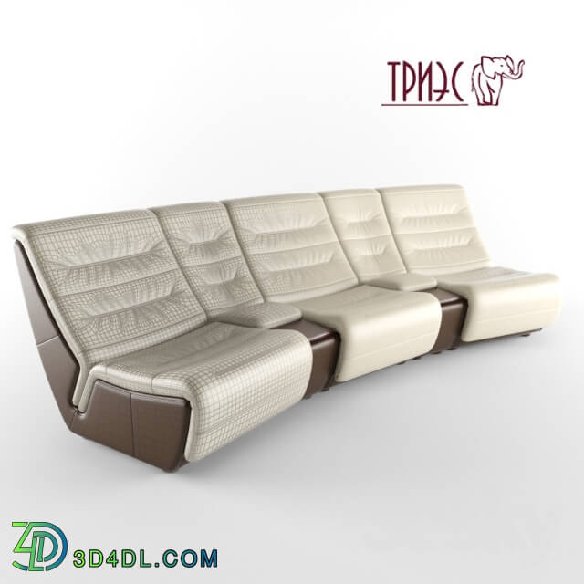 Sofa - Bay bed for home theater Diana _Factory TRIES_