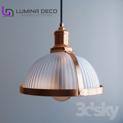 Ceiling light - _OM_ Suspension Lumina Deco Brico bronze 