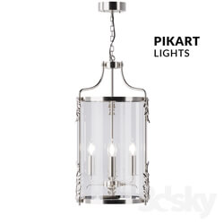 Ceiling light - Suspended AM Lamp Nikel lamp_ art. 5223 by Pikartlights 