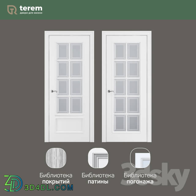 Doors - Factory of interior doors _Terem__ model Amelia 10 _collection Provence_