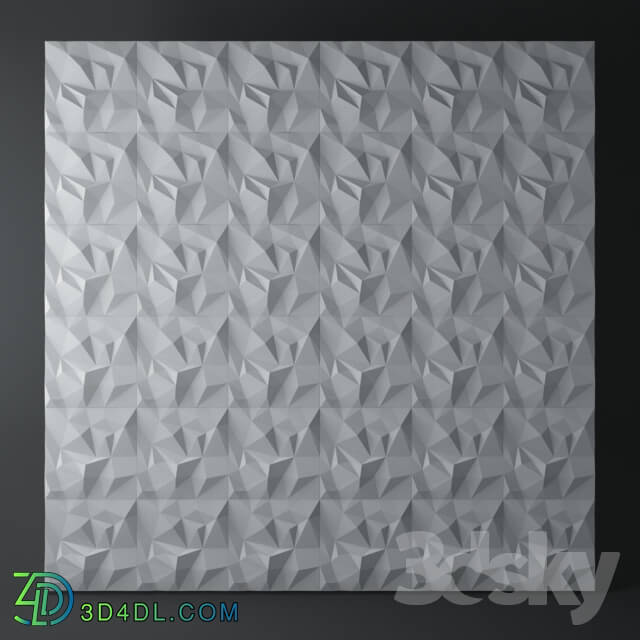 Other decorative objects - trianguler 3d wall