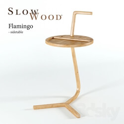 Table - SlowWood Flamingo side table 
