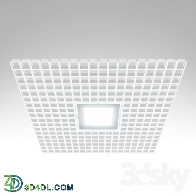 Spot light - Raster ceiling _ led illuminator