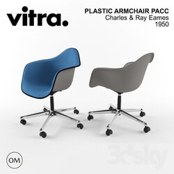 Arm chair - VITRA EAMES PLASTIC ARMCHAIR PACC 