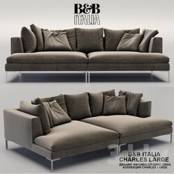 Sofa - B _amp_ B Italia CHARLES LARGE 