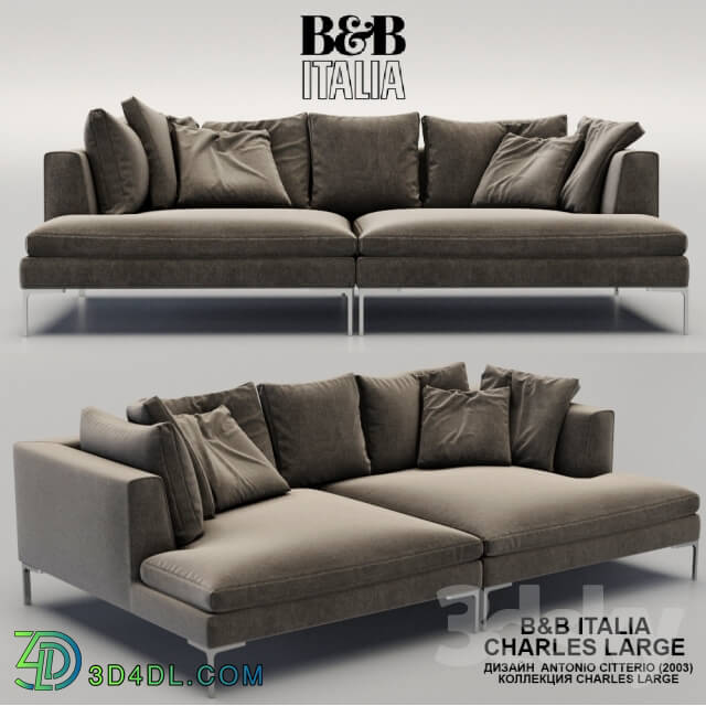 Sofa - B _amp_ B Italia CHARLES LARGE