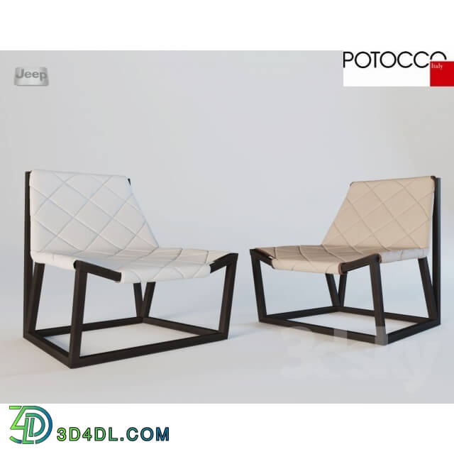 Arm chair - Potocco Tenso