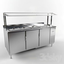 Restaurant - cold counter chiller 