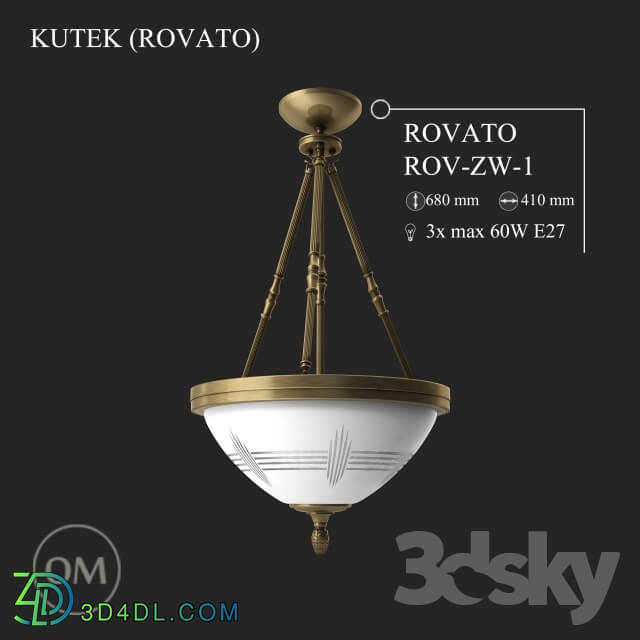 Ceiling light - KUTEK _ROVATO_ ROV-ZW-1