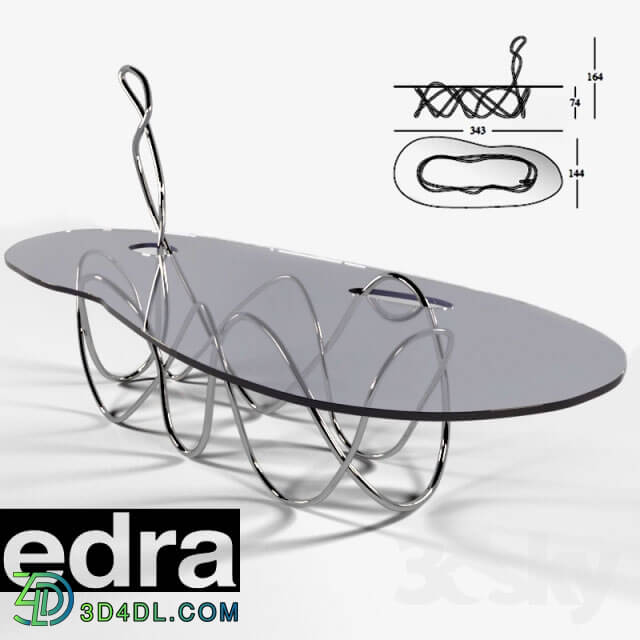 Table - Edra Capriccio