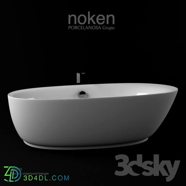 Bathtub - NOVAK bath detached Noken