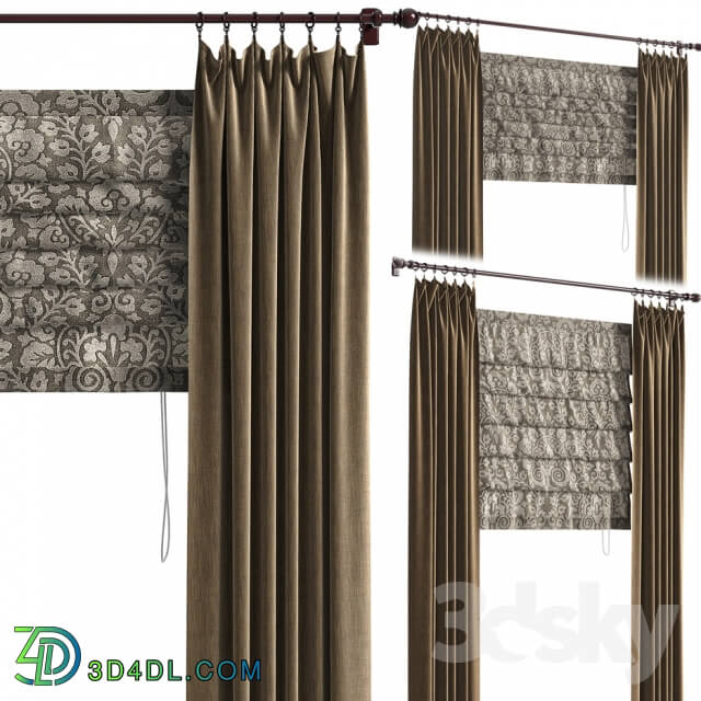 Curtain - Roman blinds 4