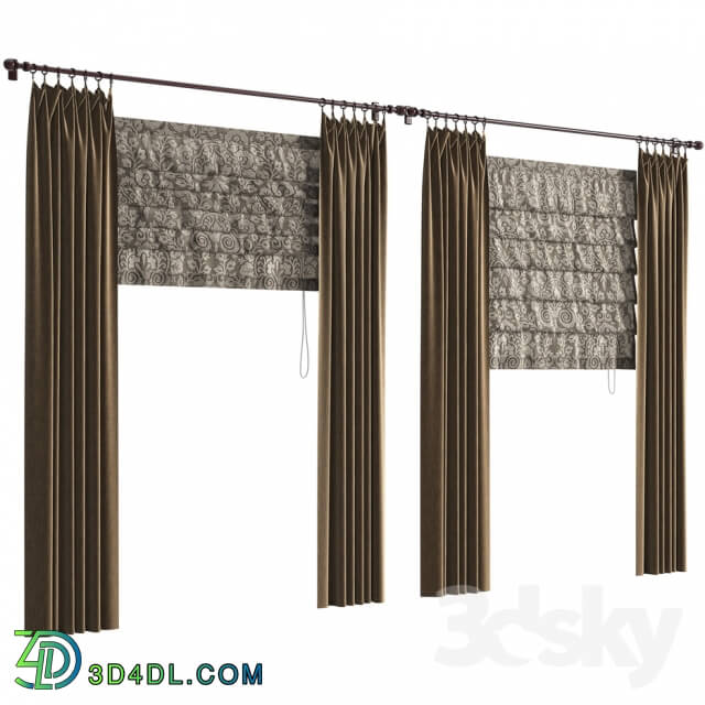 Curtain - Roman blinds 4