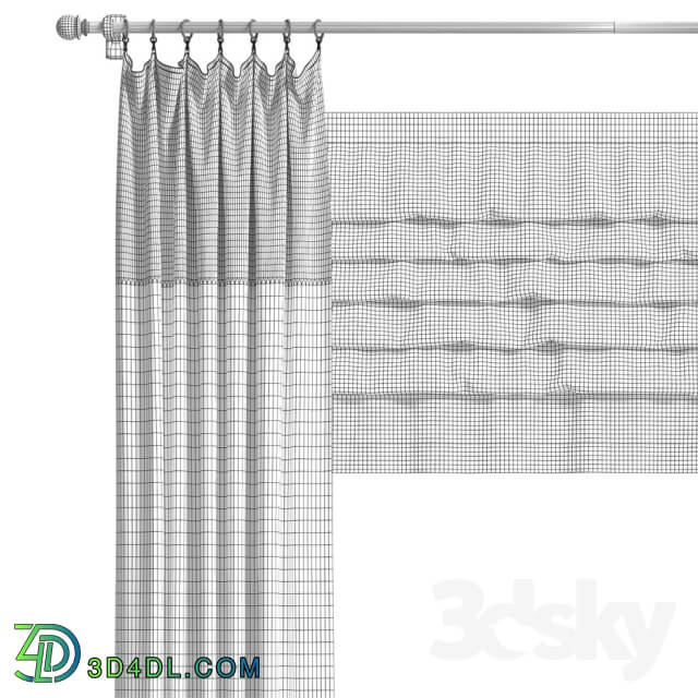 Curtain - Roman blinds 4