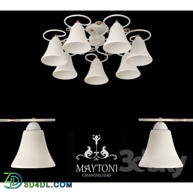 Ceiling light - Chandelier Maytoni TOC011-07-W