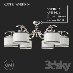 Ceiling light - KUTEK _AVERNO_ AVE-PL-6 