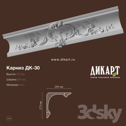 Decorative plaster - DK-30 273Hh264mm 