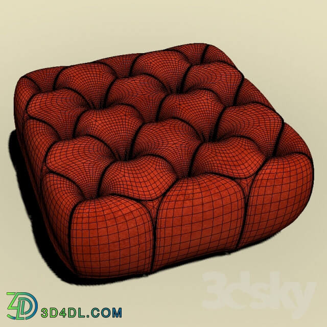 Other soft seating - Poof Quilted