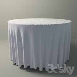 Table - Tablecloth pattern 