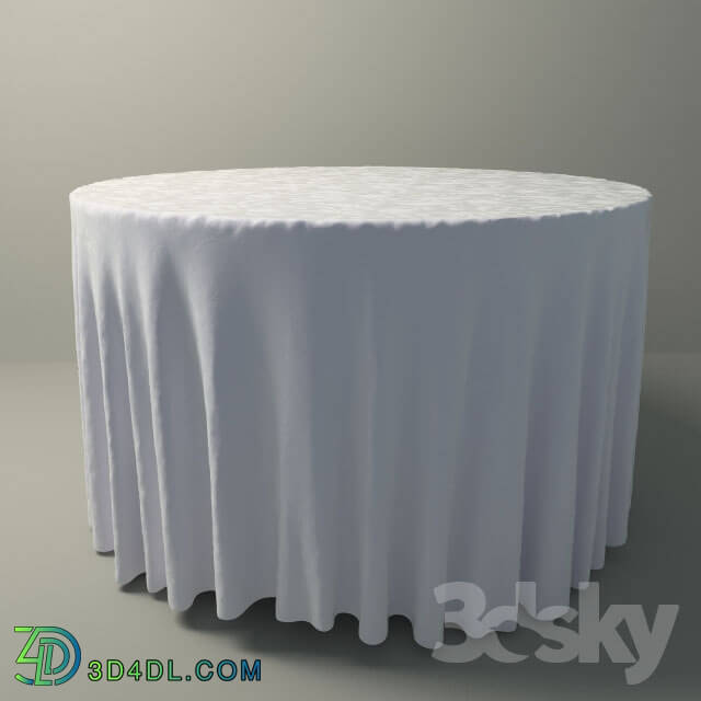 Table - Tablecloth pattern