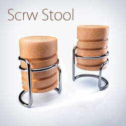 Chair - Scrw Stool 
