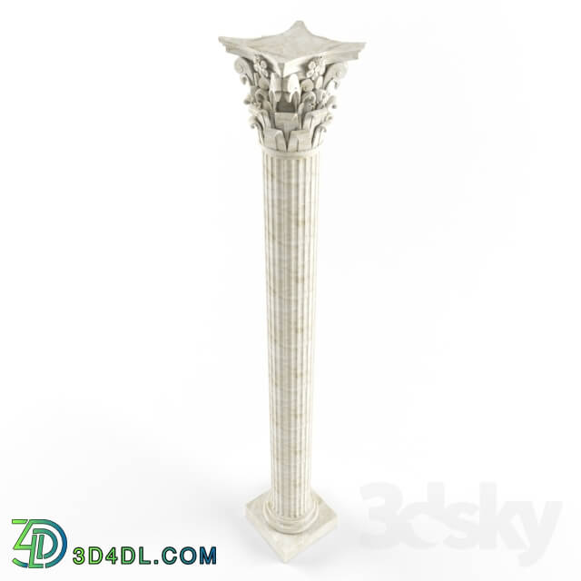 Decorative plaster - column2