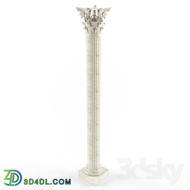 Decorative plaster - column2