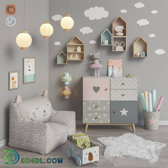Miscellaneous - Toys and furniture set 10