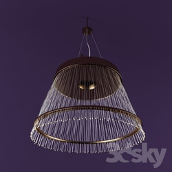 Ceiling light - Fiber Pendant Lamp _ Black 