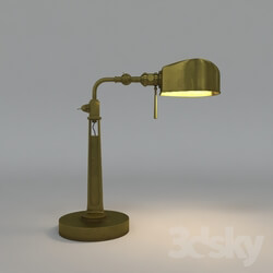 Table lamp - brass idustrial table lamp 