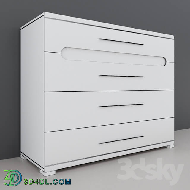 Sideboard _ Chest of drawer - Chest Bianco