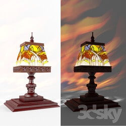 Table lamp - stained glass lamp 