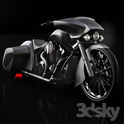 Transport - Honda Slammer Bagger motorcycle 
