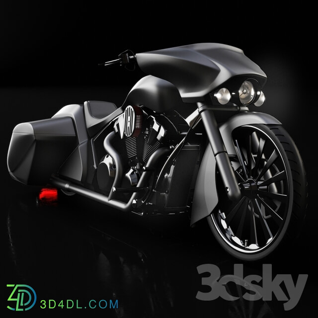 Transport - Honda Slammer Bagger motorcycle