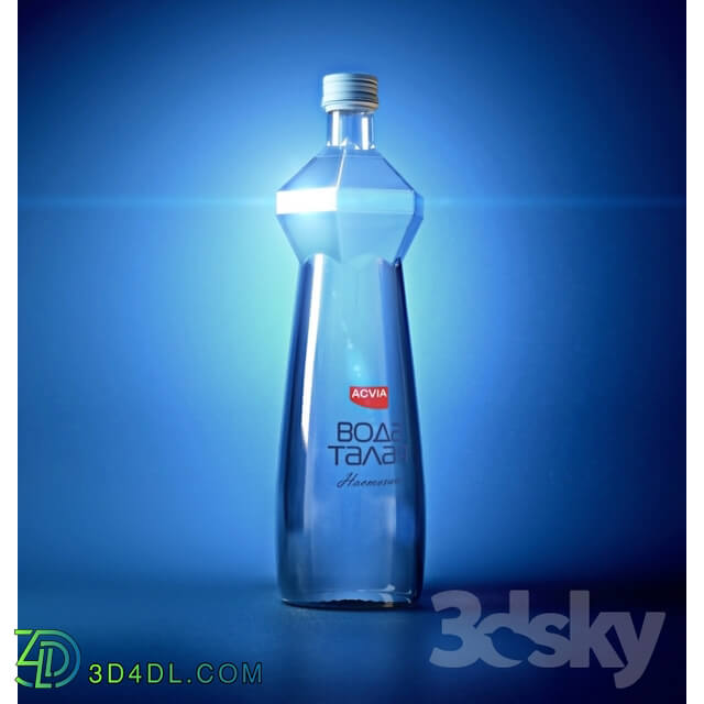 Food and drinks - a bottle of _melt water_