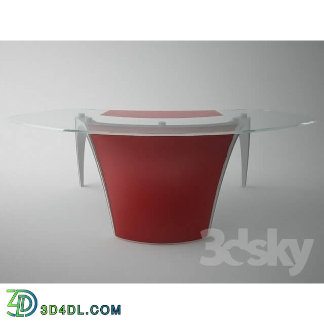 Table - table Pininfarina Luna Desk