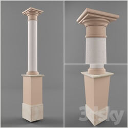 Decorative plaster - Classical Column 