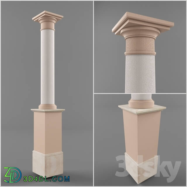 Decorative plaster - Classical Column